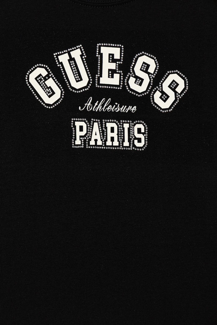 Fete Guess tricou copii J6RI41.J1314.PPY2 negru