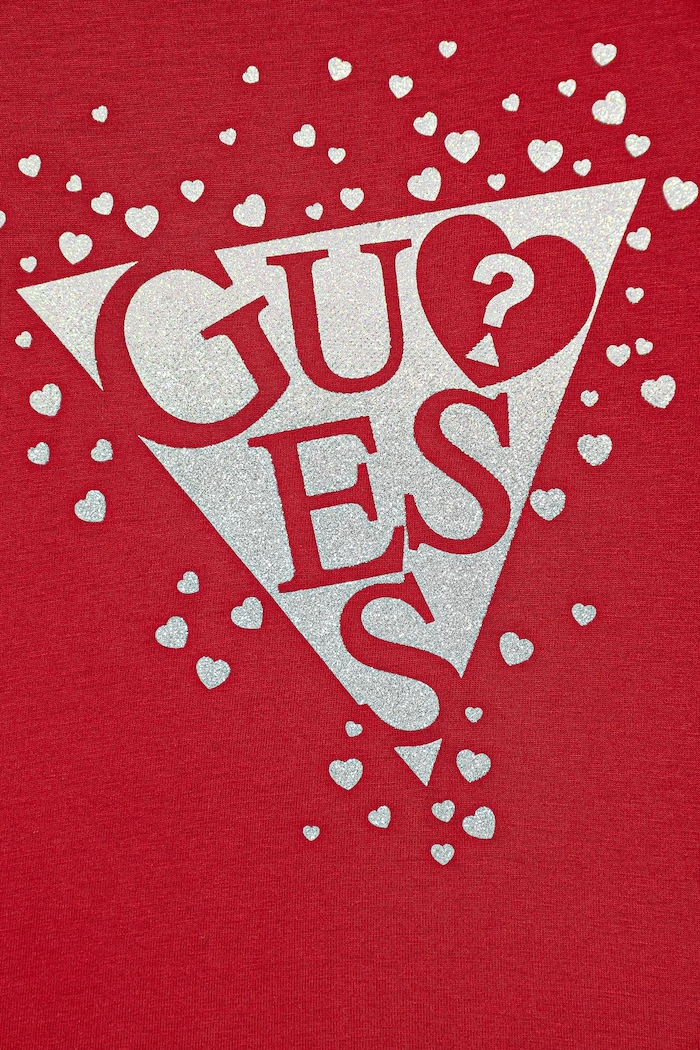 Fete Guess tricou copii K6RI00.K6YW4.PPY2 rosu