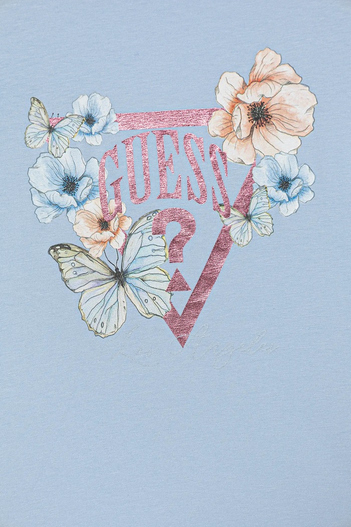 Fete Guess tricou copii K6RI21.K6YW4.PPY2 albastru