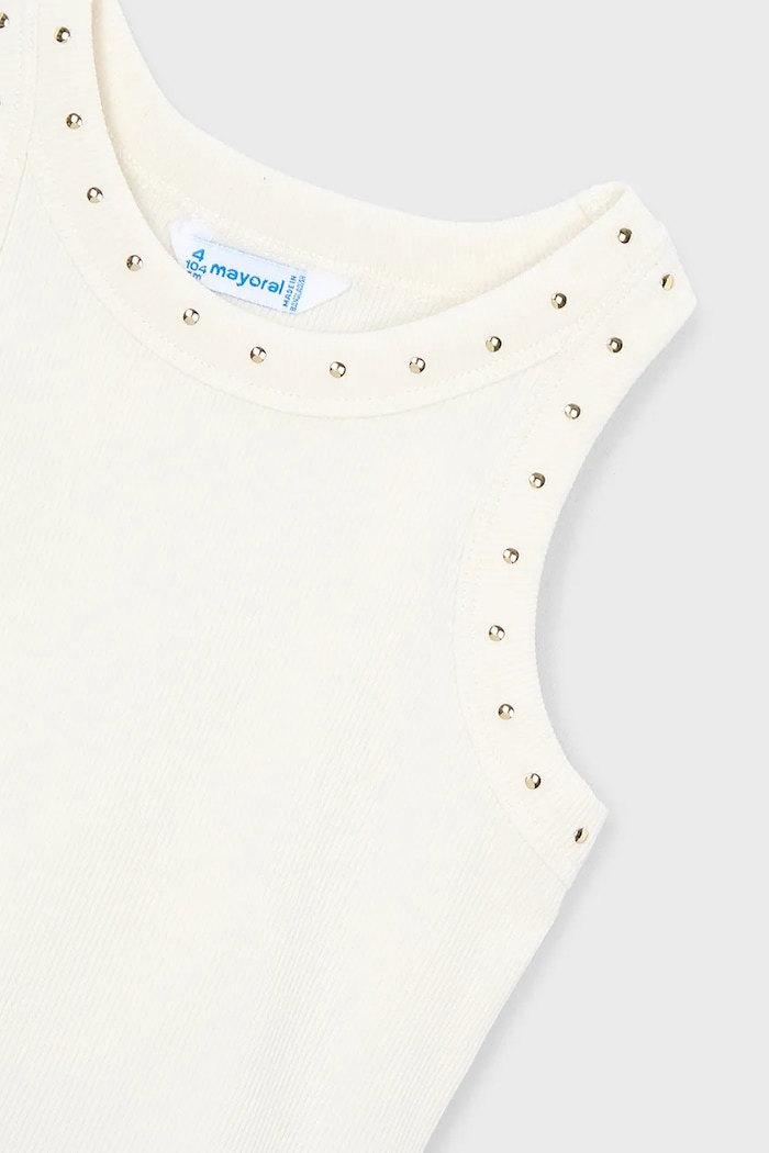 Mayoral top copii alb 3021.6F.Mini.PPY2