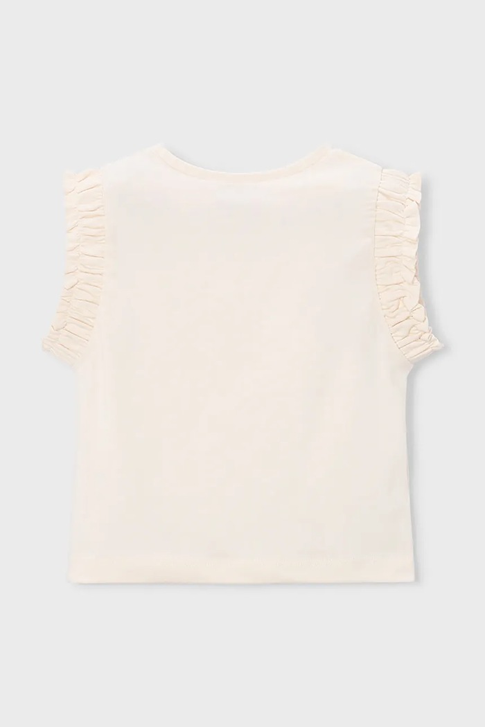 Mayoral top copii 3023.6M.Mini.PPY2 bej SS26