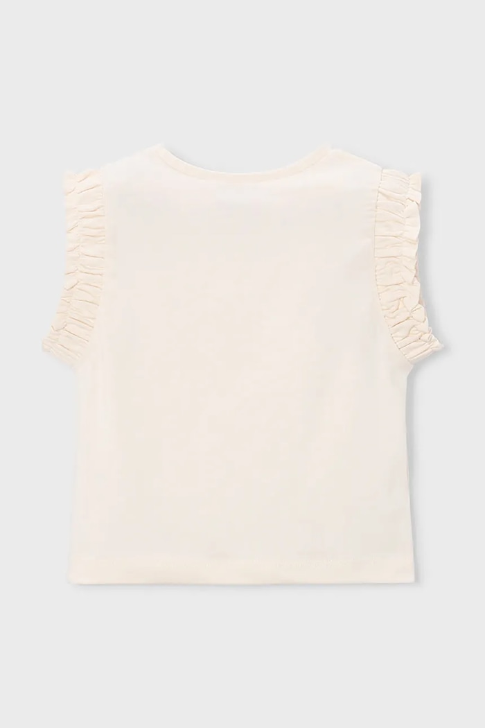 Mayoral top copii 3023.6M.Mini.PPY2 bej SS26