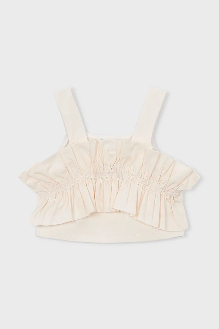 Mayoral top copii 3025.6D.Mini.PPY2 bej SS26