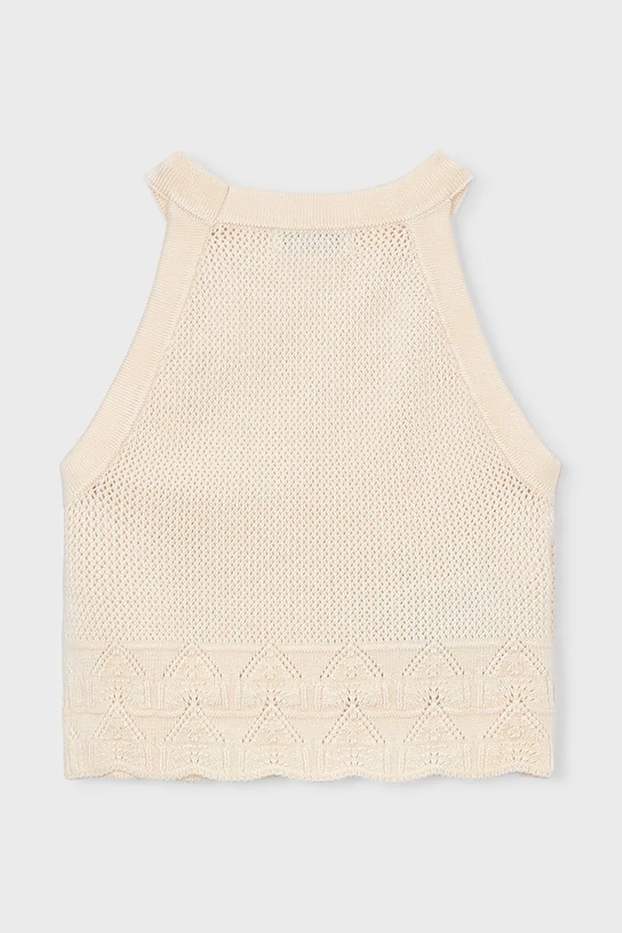 Παιδικό top Mayoral 3027.6G.Mini.PPY2 μπεζ SS26