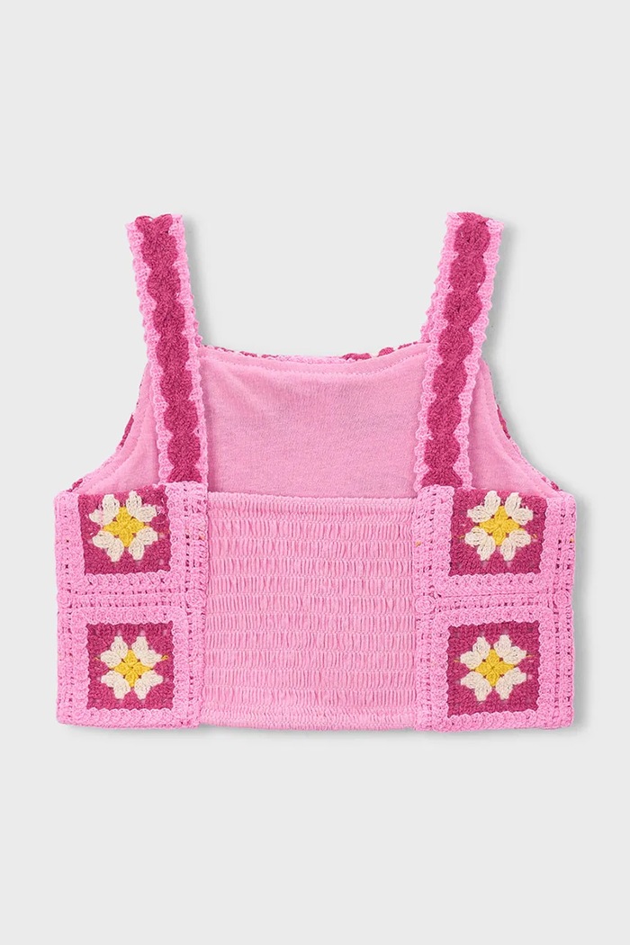 Mayoral top copii 3029.6J.Mini.PPY2 roz SS26