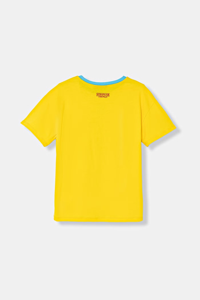United Colors of Benetton detské bavlnené tričko 36UVC10QZ.G.Seasonal žltá SS26