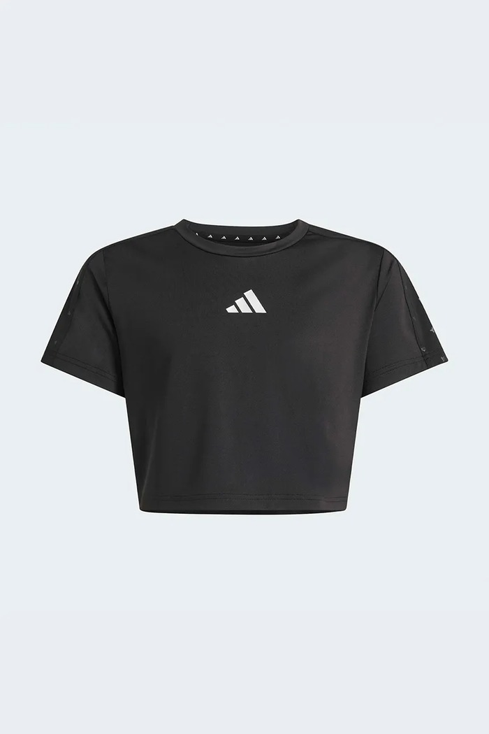 adidas tricou de bumbac pentru copii KB7027 negru SS26