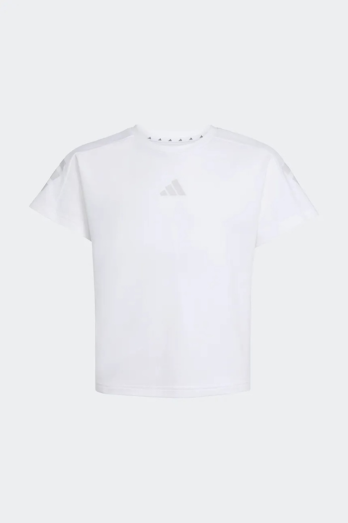 adidas tričko detské s bavlnou KB6896 biela SS26