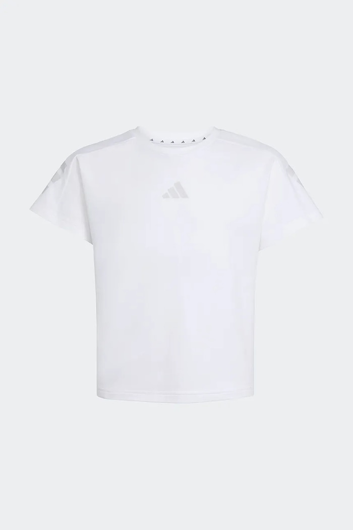adidas tričko detské s bavlnou KB6896 biela SS26