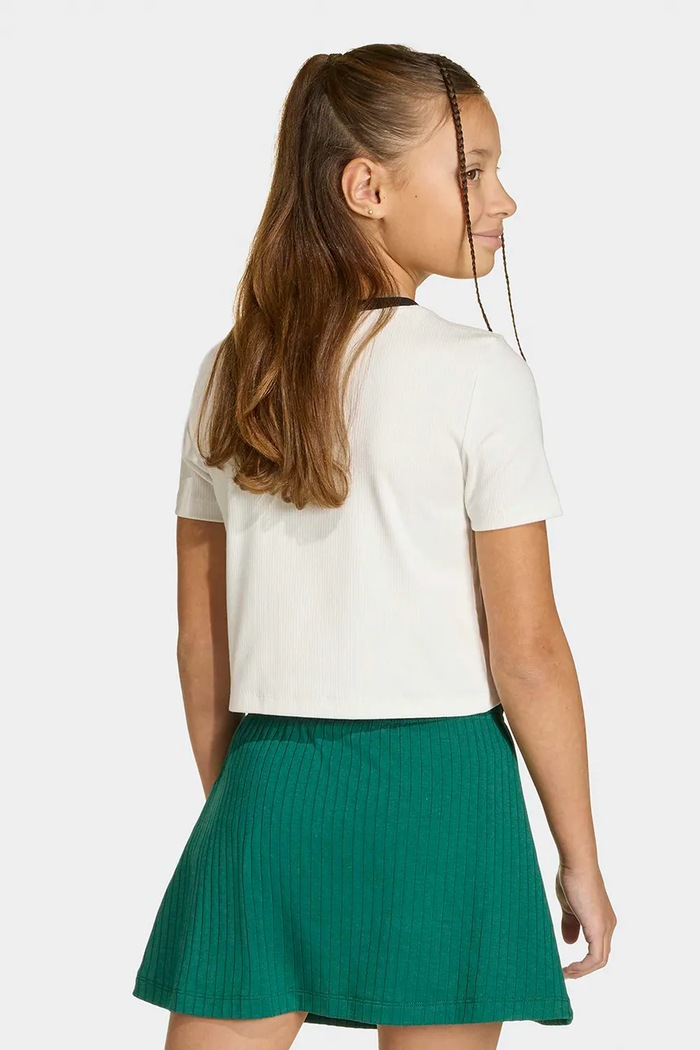 Dievča adidas Originals basic tričko detské s bavlnou KE2497 biela