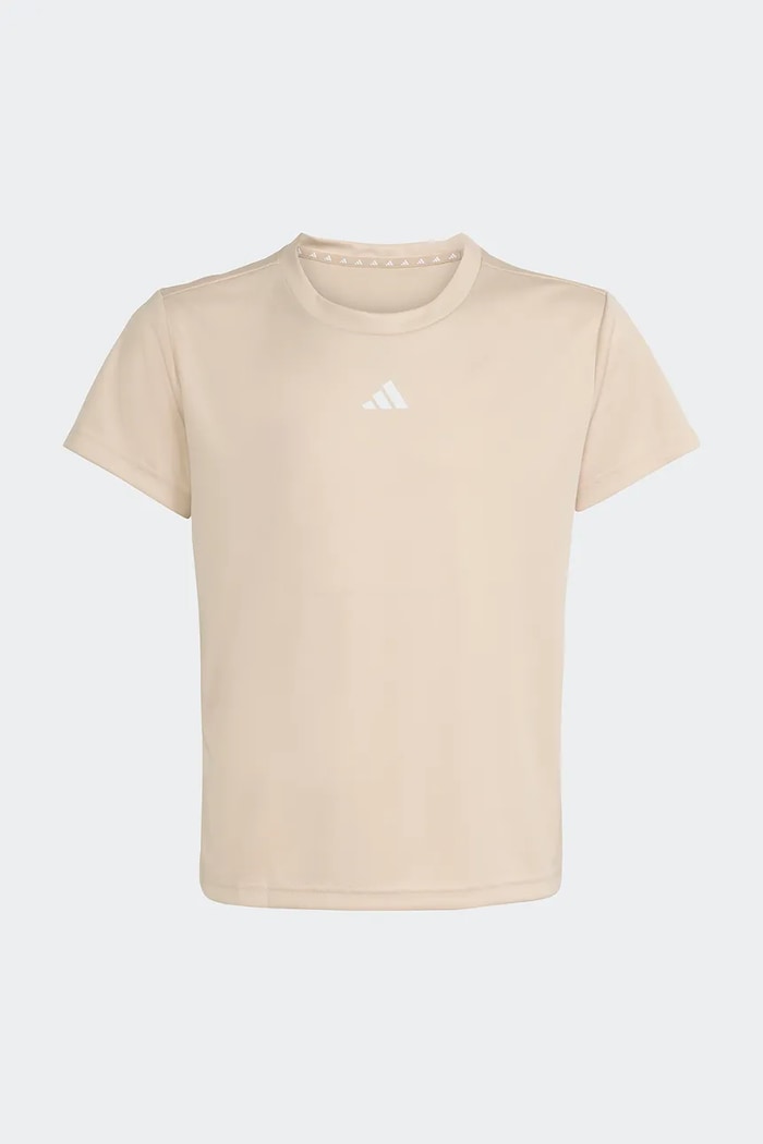 adidas tréningové tričko detské KB6811 béžová SS26