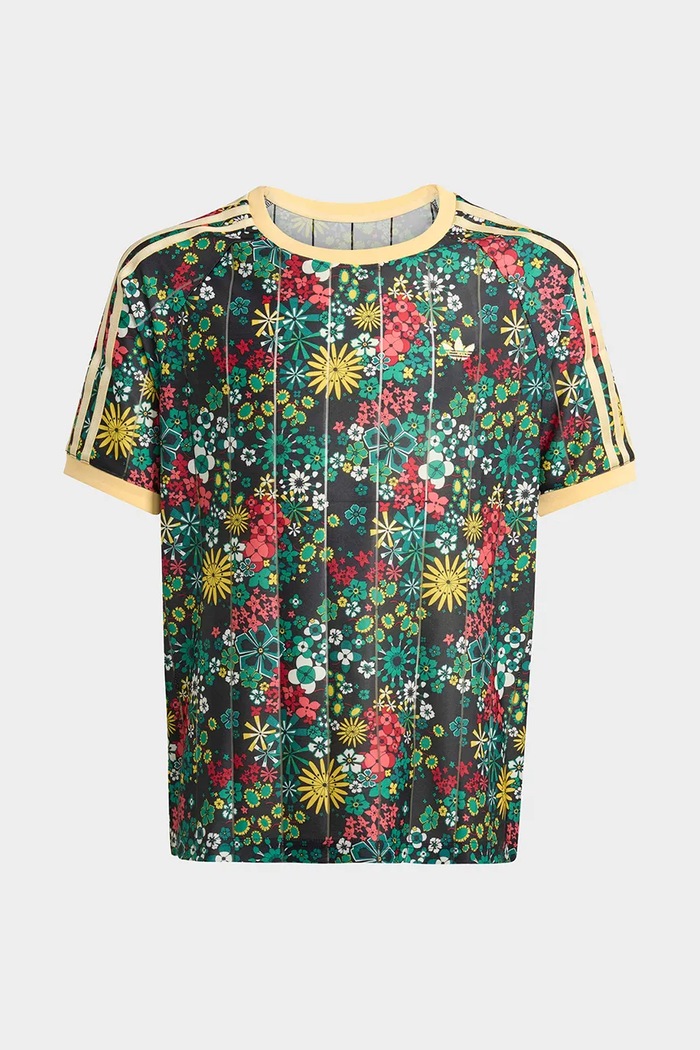 Παιδικό μπλουζάκι adidas Originals LIBERTY KD5949 πράσινο SS26