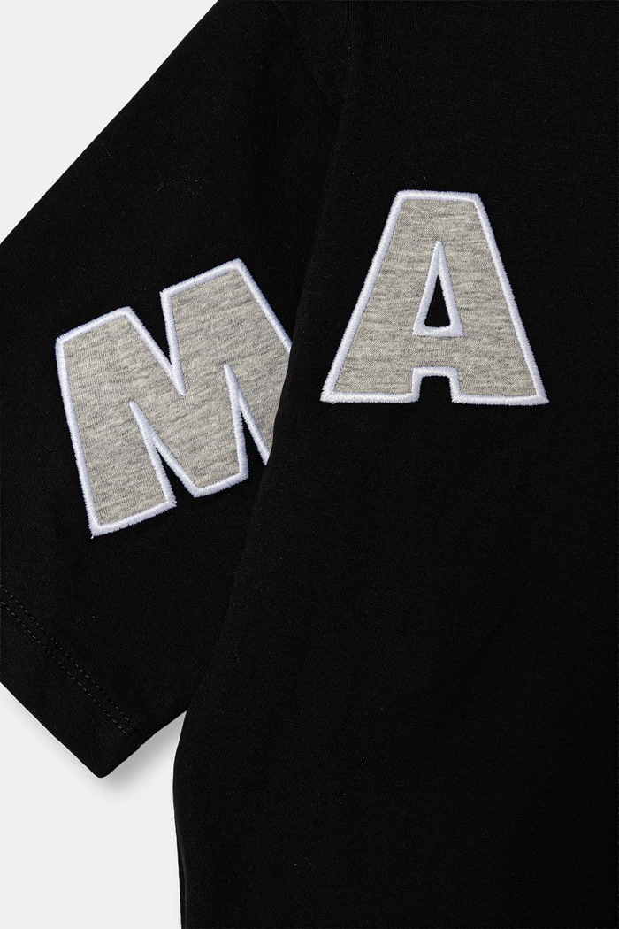 Dievča Detské bavlnené tričko Marni MT303F T-SHIRT M01733.M00RF čierna