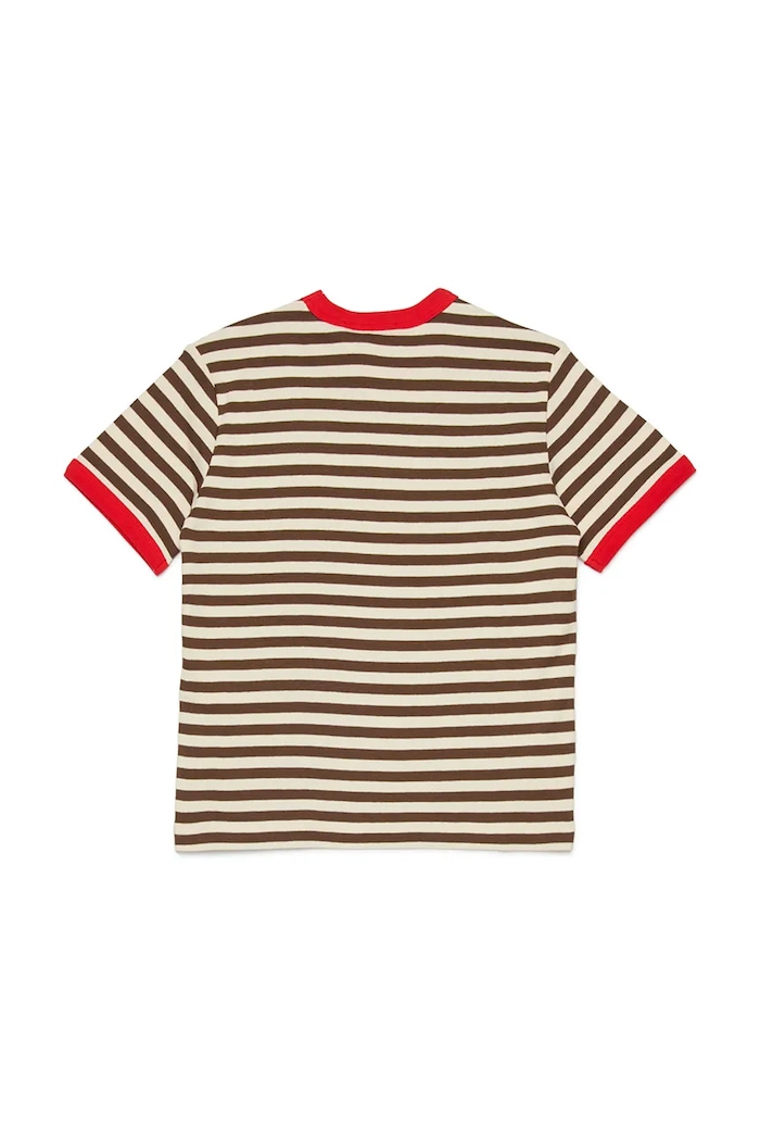Dětské bavlněné tričko MAX&Co. MAXT29F T-SHIRT MX0285.MX046 béžová SS26