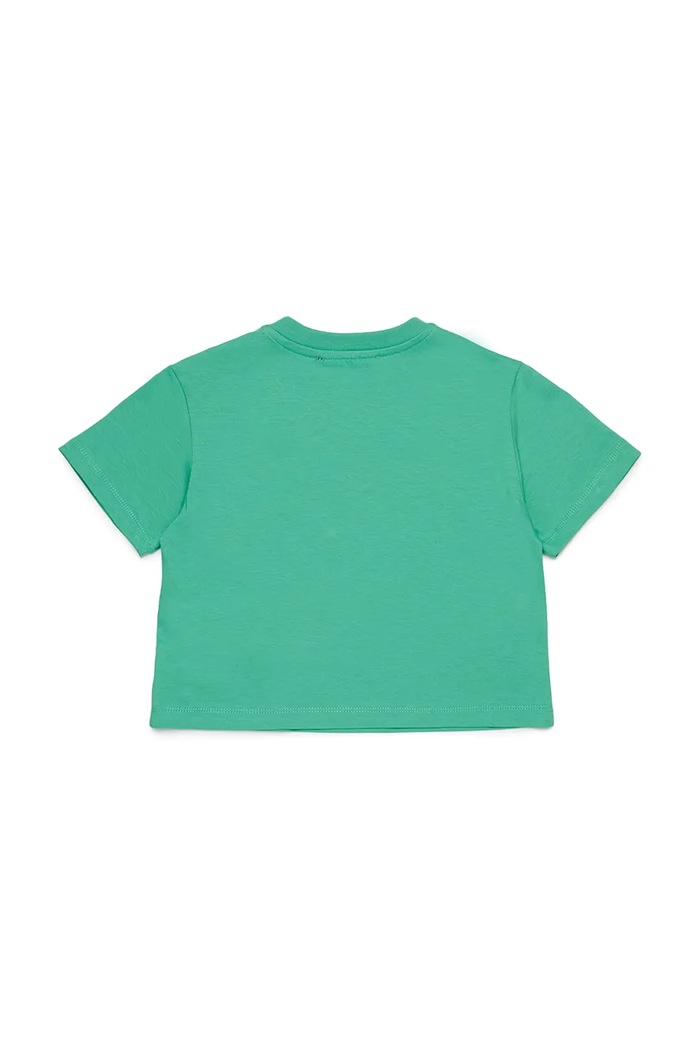 Detské bavlnené tričko MAX&Co. MAXT31F T-SHIRT MX0287.MX057 zelená SS26