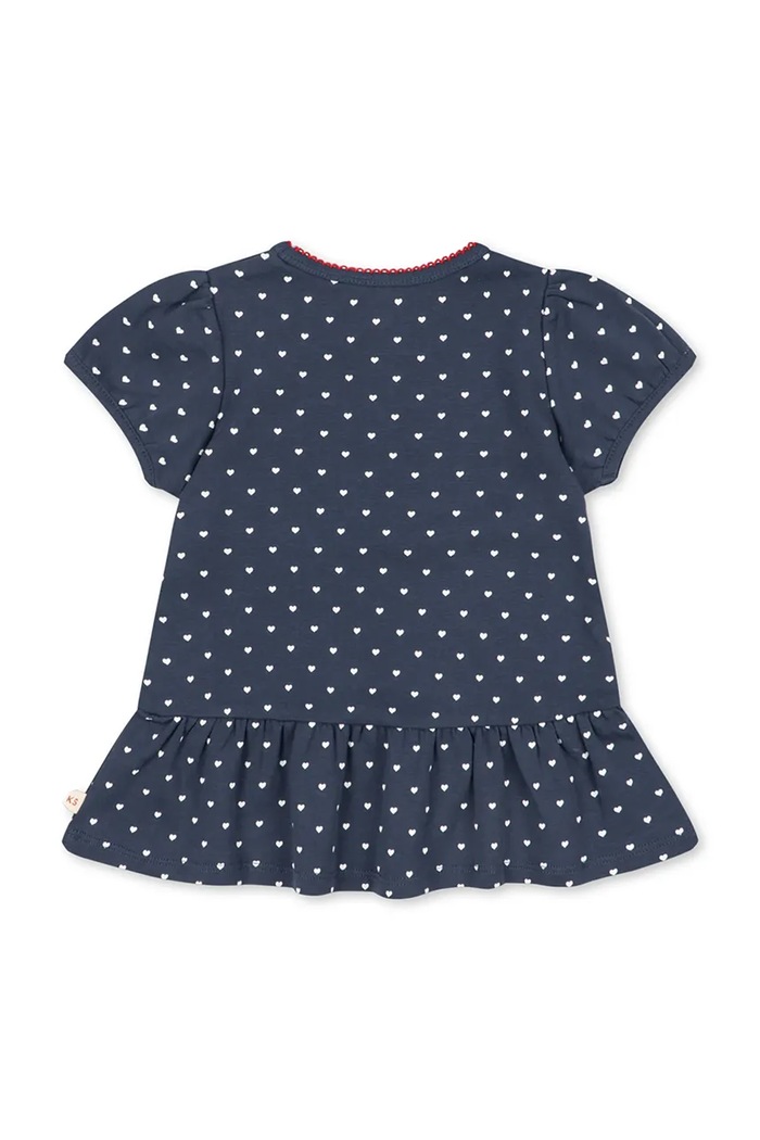 Detské bavlnené tričko Konges Sløjd CLASSIC TEE GOTS KS104735.PPY2 tmavomodrá SS26