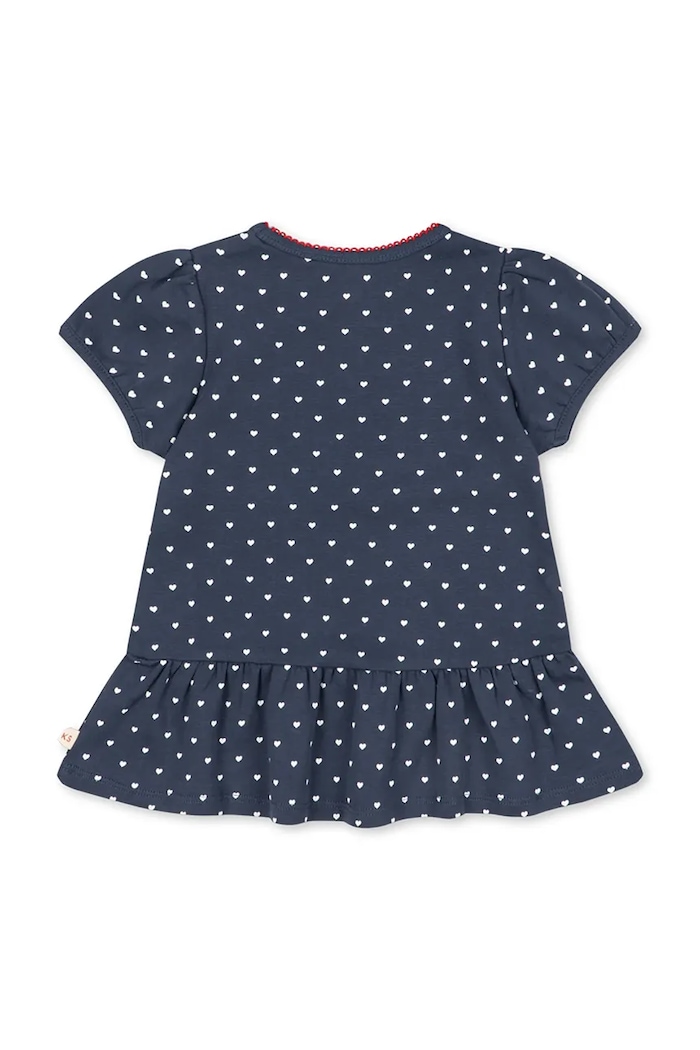 Detské bavlnené tričko Konges Sløjd CLASSIC TEE GOTS KS104735.PPY2 tmavomodrá SS26