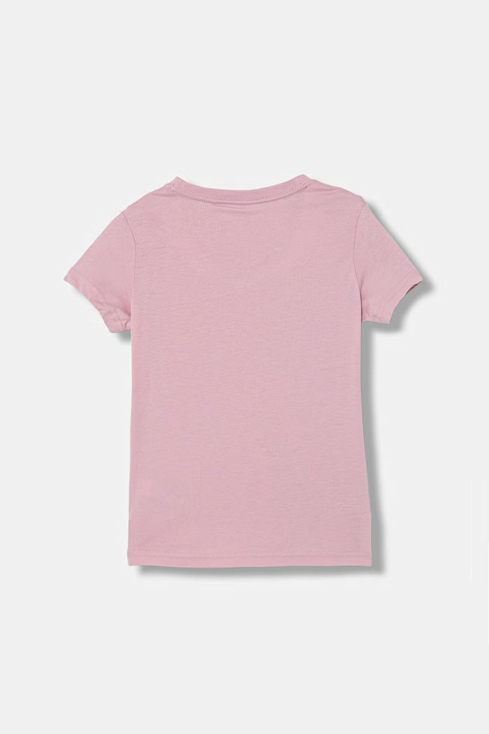 Tommy Hilfiger tricou basic copii din bumbac pachet de 2 roz UG0UG00307.PPY2