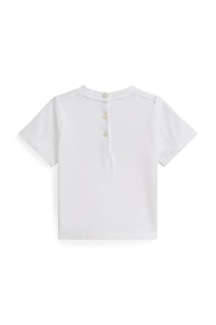 Detské bavlnené tričko Polo Ralph Lauren 310A11851001 biela SS26