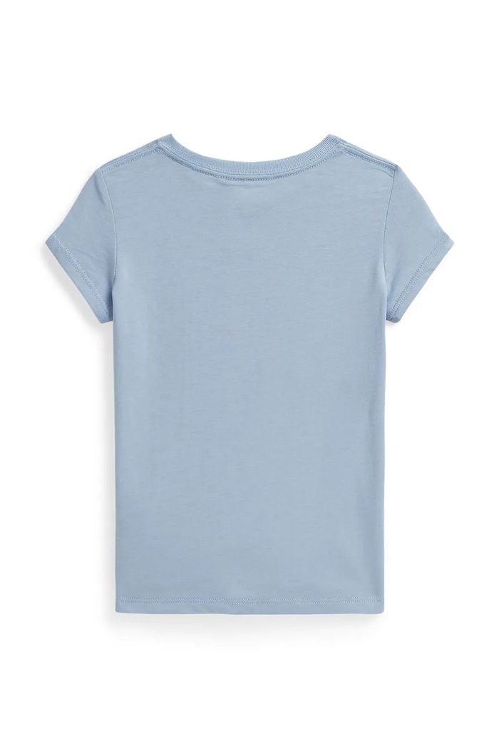 Polo Ralph Lauren detské basic bavlnené tričko 312A11759001 modrá SS26