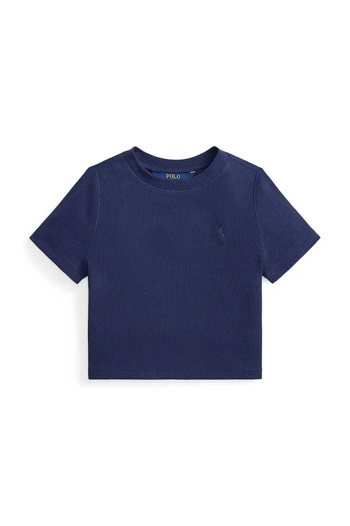 Polo Ralph Lauren tricou de bumbac pentru copii uni bleumarin 313A96144004