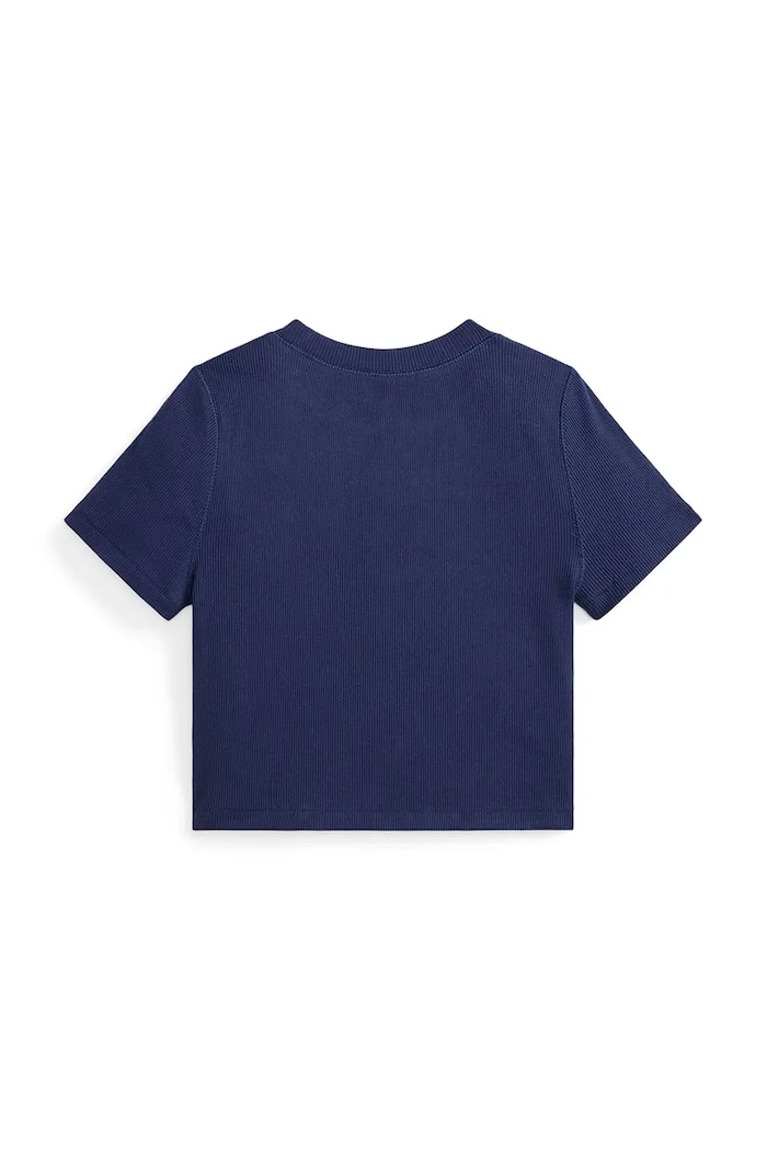 Polo Ralph Lauren tricou de bumbac pentru copii 313A96144004 bleumarin SS26