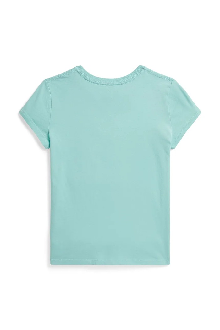 Polo Ralph Lauren t-shirt παιδικό βαμβακερό 313B22529001 τιρκουάζ SS26
