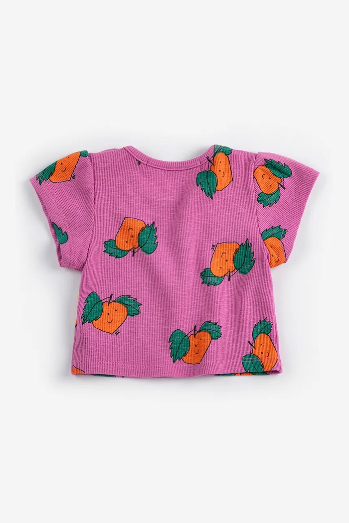 Tričko pre bábätko Bobo Choses Tangerine 126AB022 ružová SS26