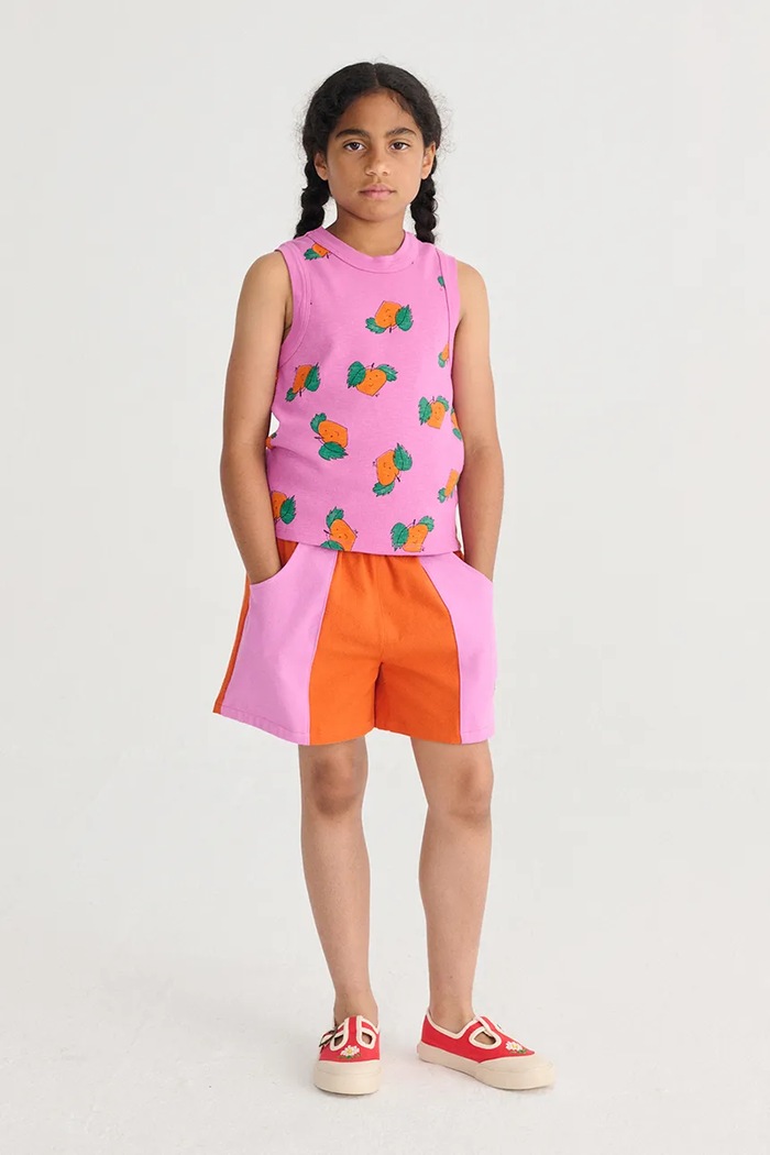 Detský top Bobo Choses Tangerine ružová 126AC028