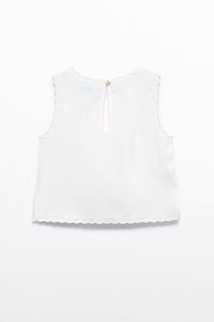 Otroški top Abel&Lula 5177.4.Mini.PPY2 bela SS26