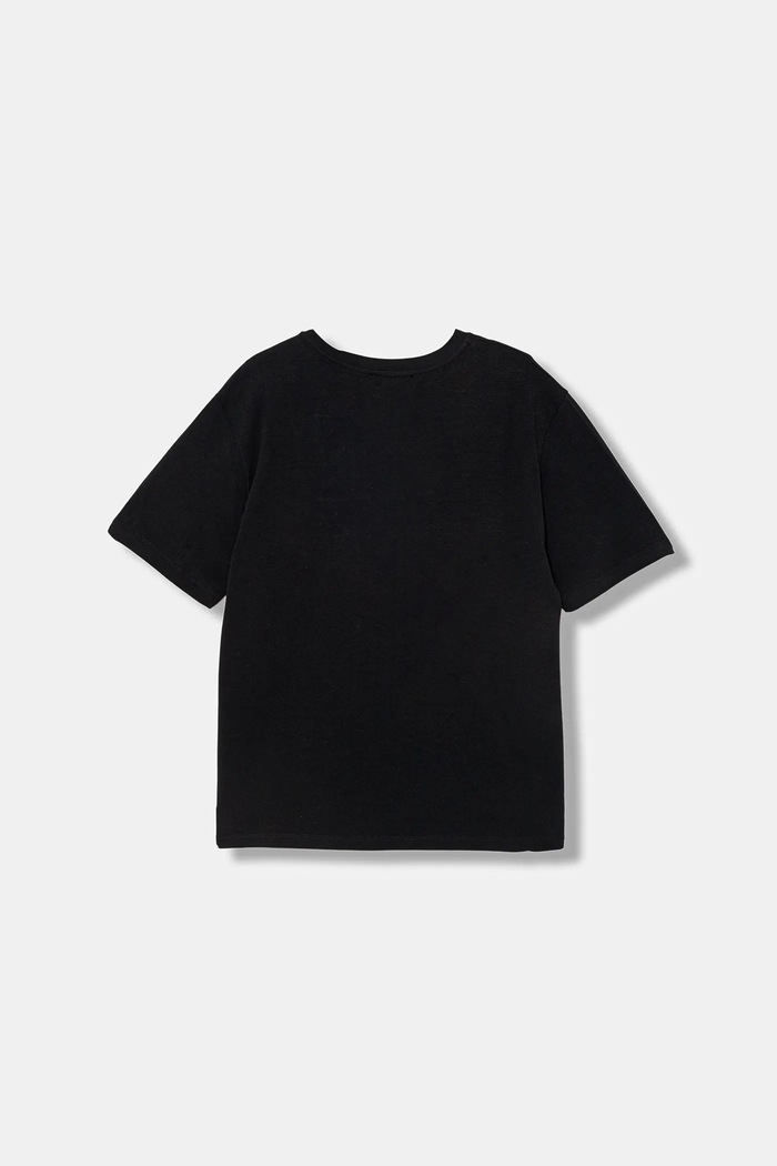 Elisabetta Franchi maglietta per bambini EFTS262.0.JE006.140.158 nero SS26
