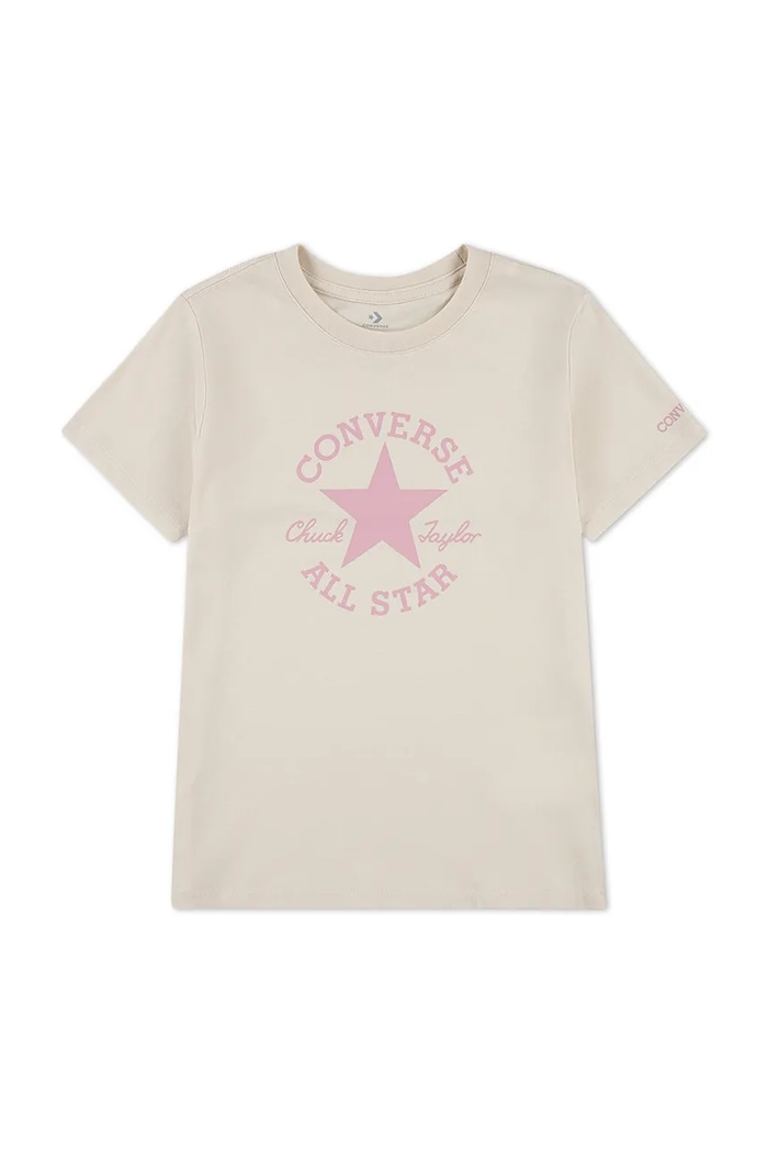 Converse t-shirt dziecięcy pozostałe beżowy 3CH526