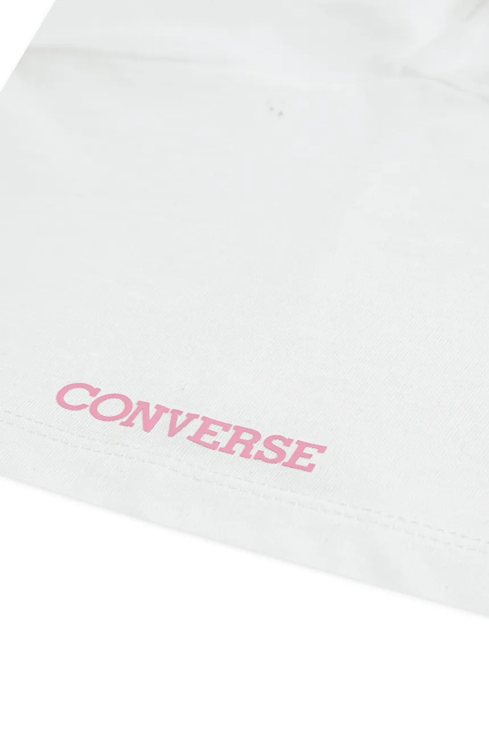 Dětské tričko Converse 4CH768 bílá