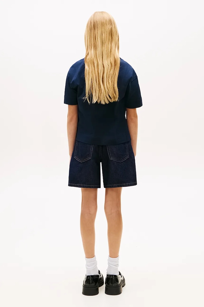 Tommy Hilfiger tričko detské bavlnené tmavomodrá KG0KG09523.128.176.PPY2