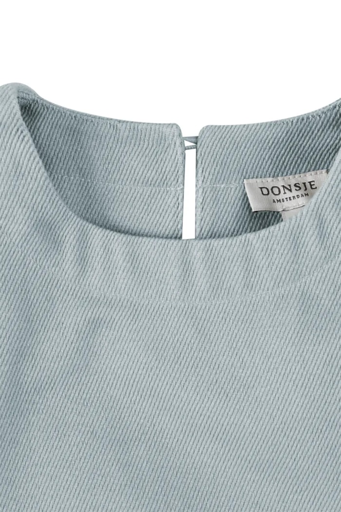 Donsje top bawełniany dziecięcy Veeri Top niebieski 4115600