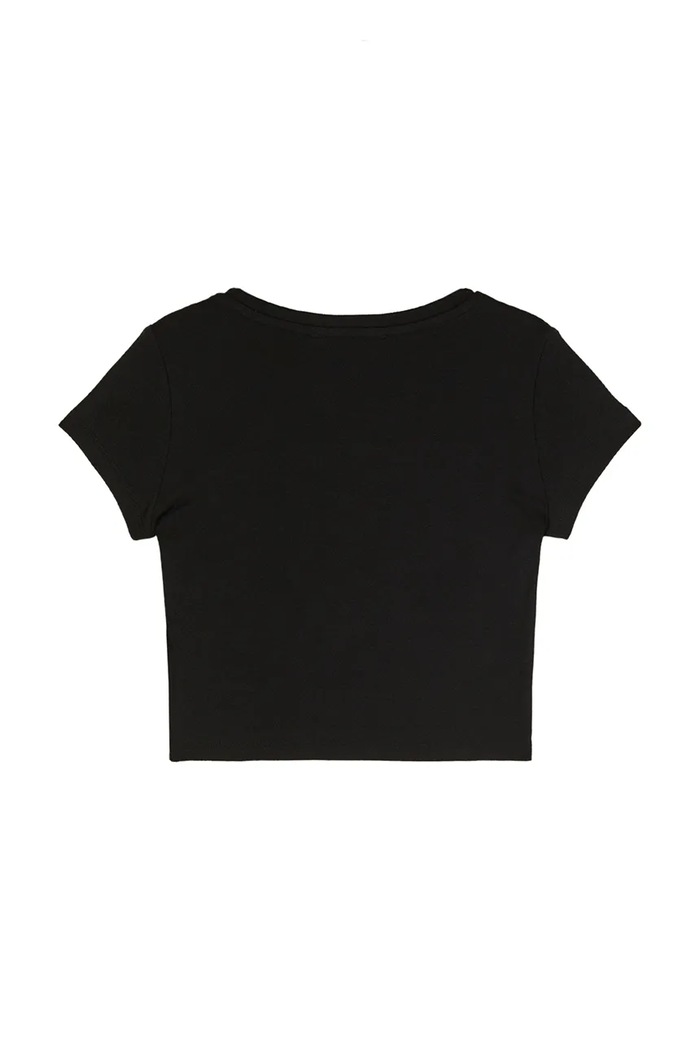 Patrizia Pepe t-shirt dziecięcy J051 7M0999 czarny SS26