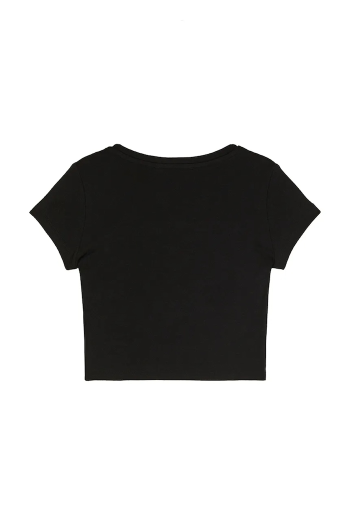 Patrizia Pepe t-shirt dziecięcy J051 7M0999 czarny SS26