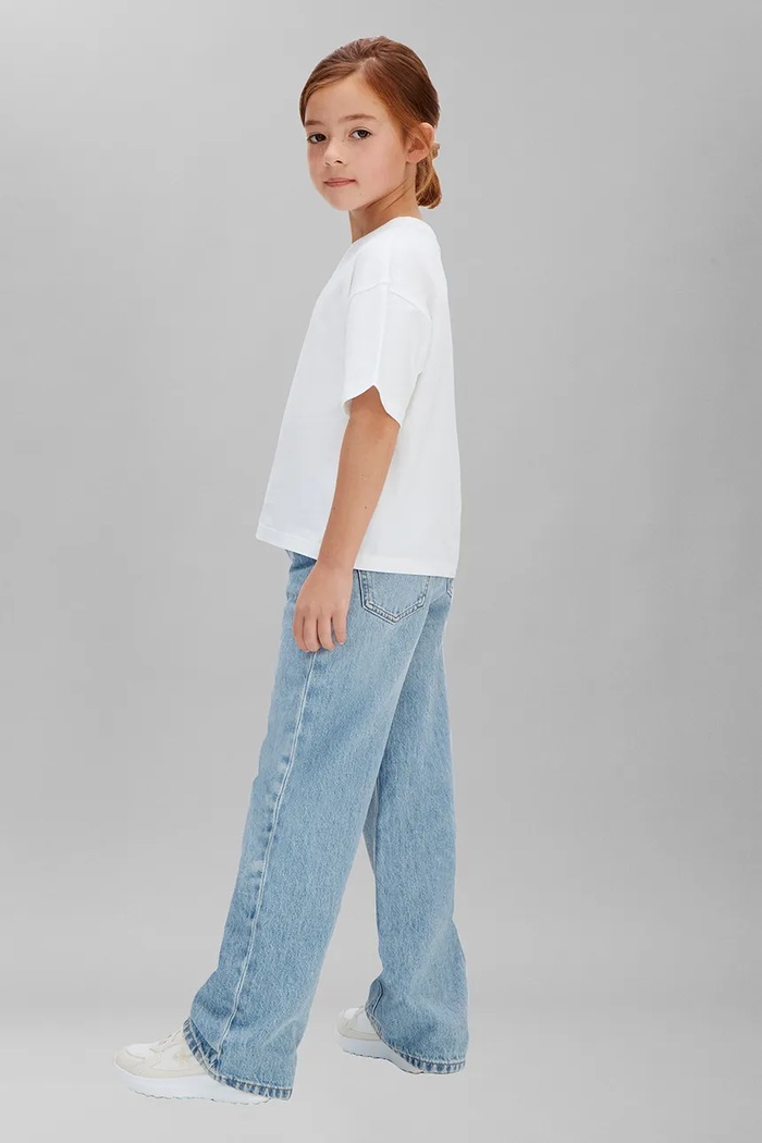 Calvin Klein Jeans tričko detské bavlnené biela LVCKSJA16G.128.176.PPY2