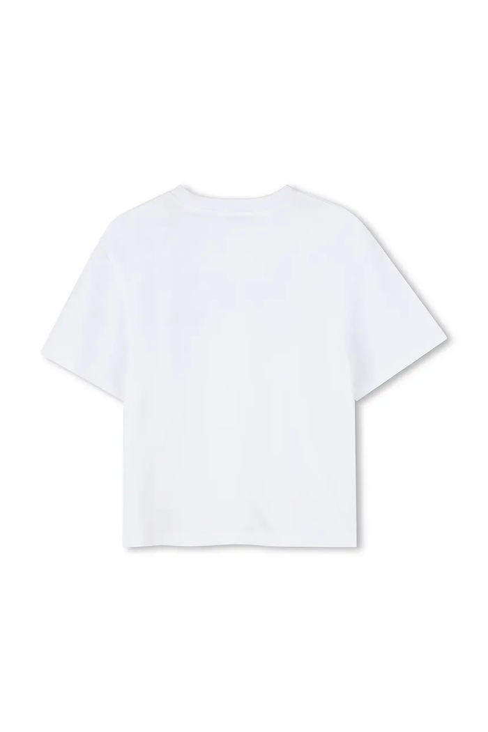 Marc Jacobs tricou de bumbac pentru copii W60746.114.150 alb SS26
