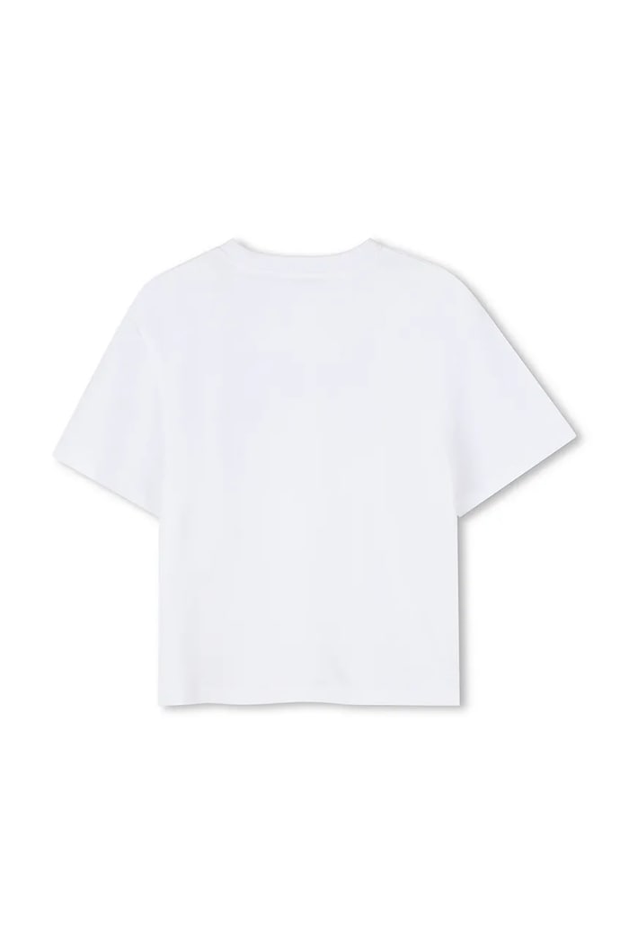 Marc Jacobs tricou de bumbac pentru copii W60746.114.150 alb SS26