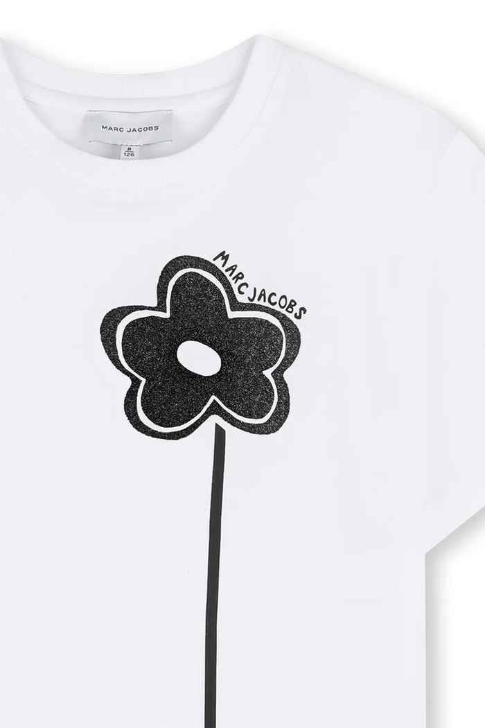 Marc Jacobs tricou de bumbac pentru copii alb W60735.114.150