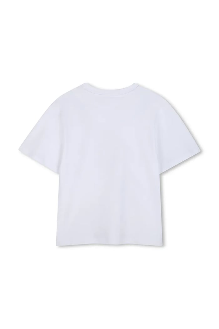 Dětské bavlněné tričko Marc Jacobs W60742.114.138 bílá SS26