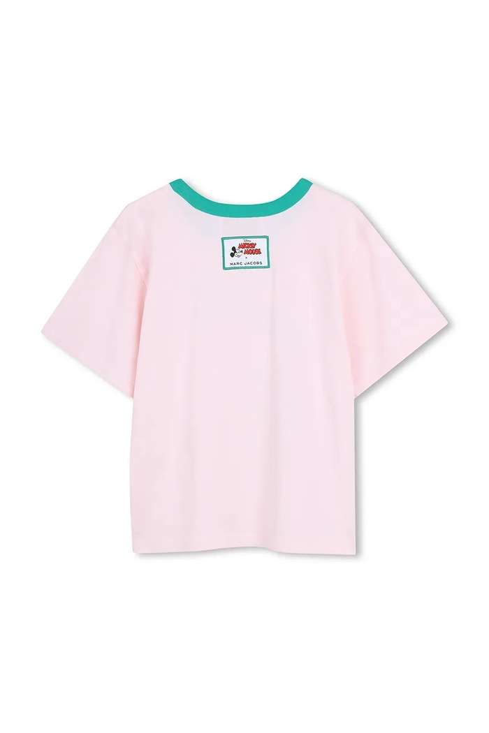 Marc Jacobs tricou pentru copii, din bumbac W60743.86.108 roz SS26