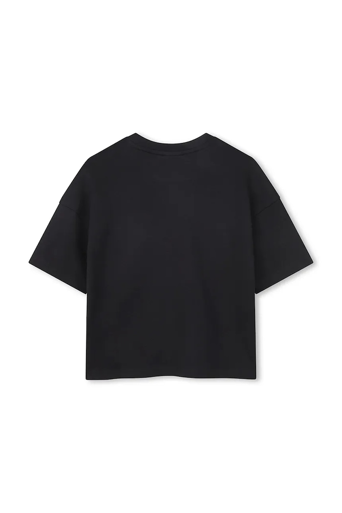 Dziewczynka HUGO t-shirt bawełniany dziecięcy G01052.156.162 czarny