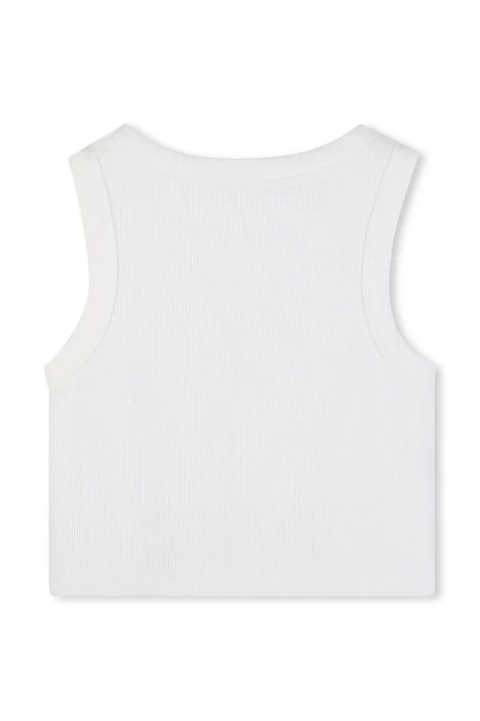 Michael Kors top detský bavlnený R30609.156 biela SS26
