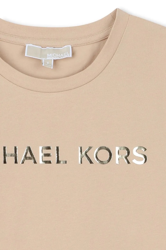 Dievča Detské tričko Michael Kors R30603.156 hnedá