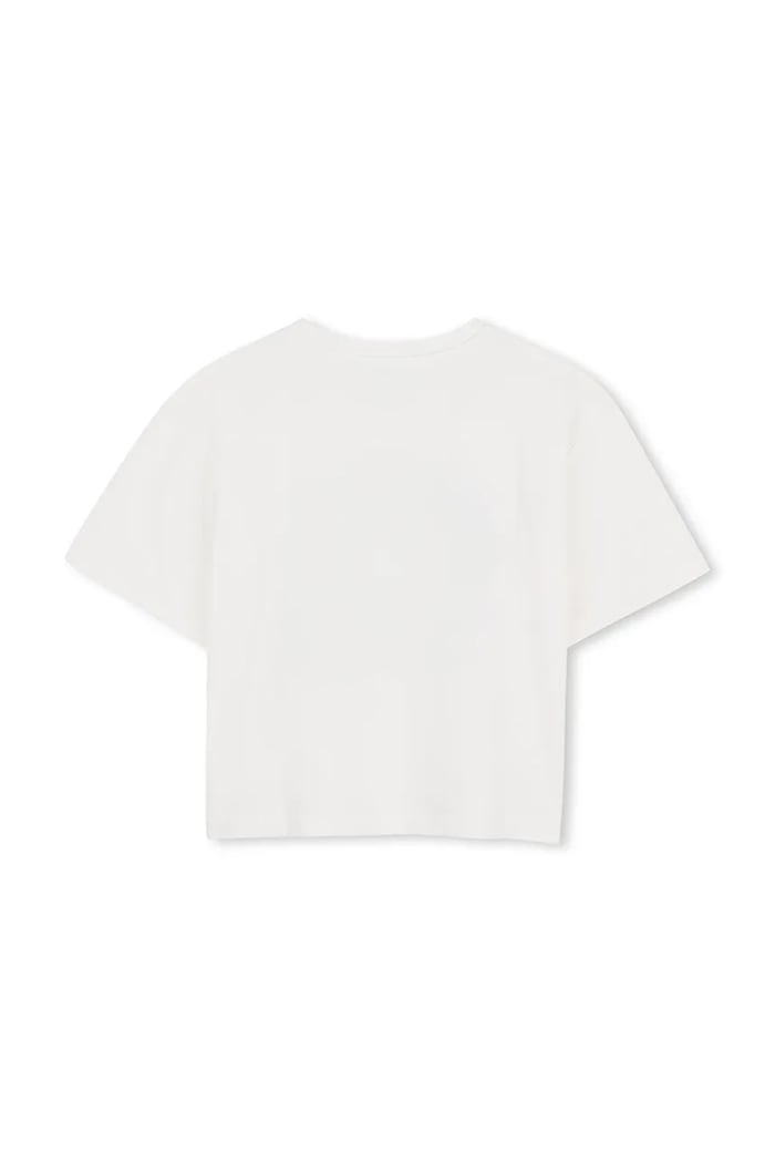 Kenzo Kids tricou pentru copii, din bumbac K61806.86.108 alb SS26