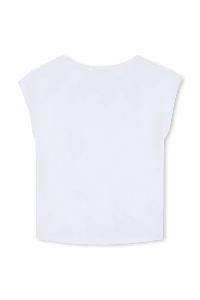 Detské tričko Karl Lagerfeld Z31164.156.162 biela SS26