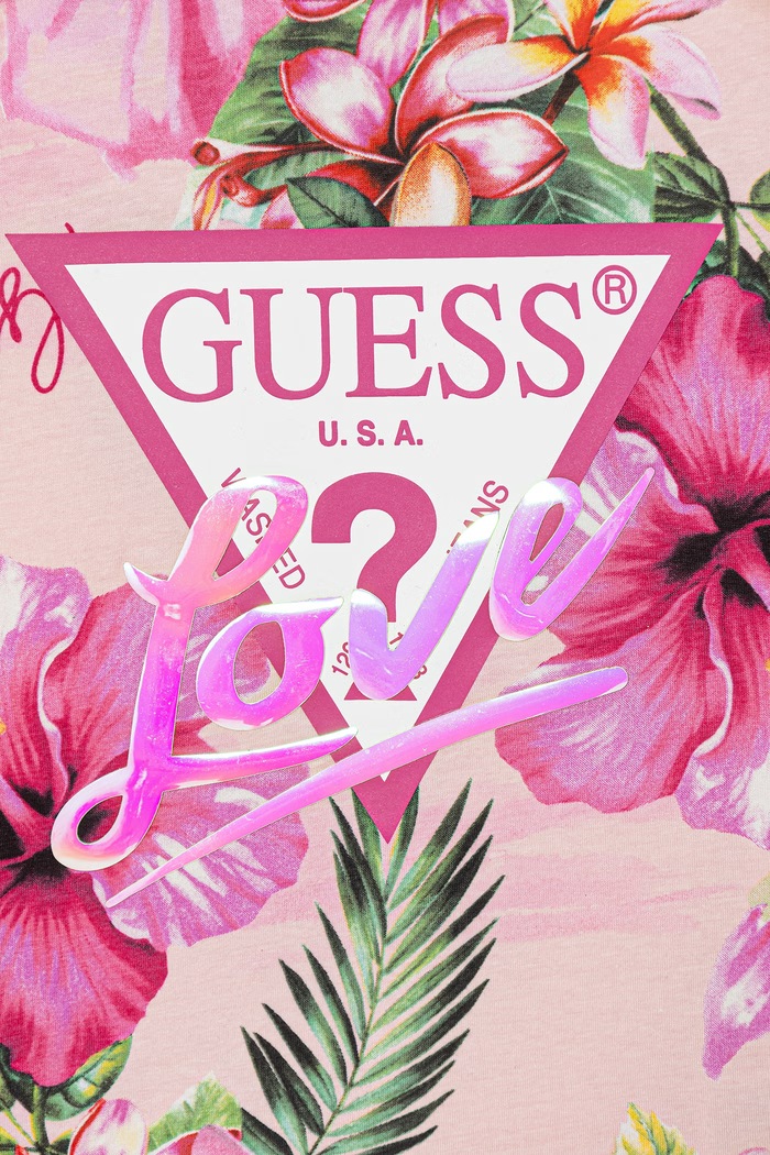 Fete Guess tricou copii J6GI03.K6YW4.PPY2.M roz