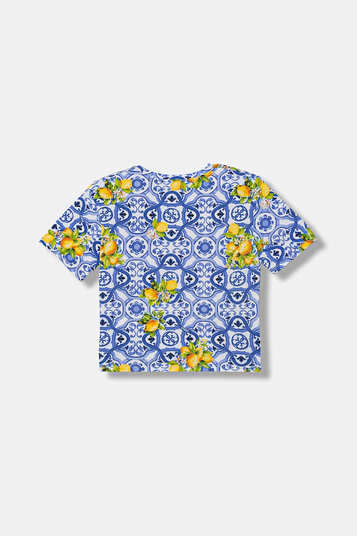 Detské tričko Guess J6GI03.K6YW4.PPY2.M modrá SS26